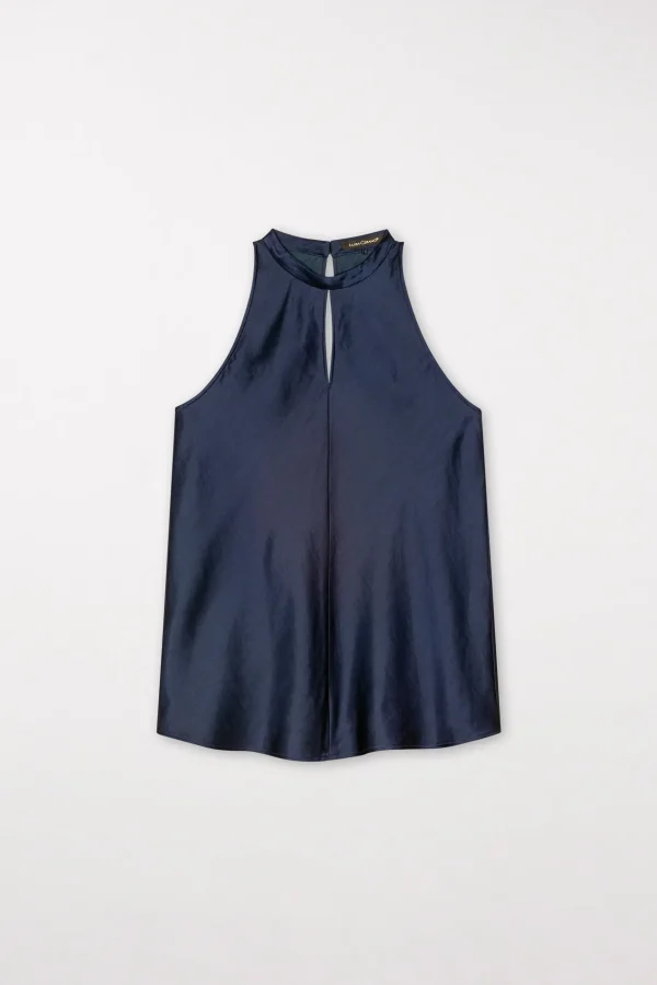 Sets | Blusen-LUISA CERANO Satin-Top