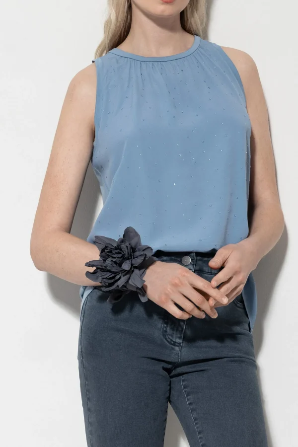 Accessoires-LUISA CERANO Schal Mit Blumen-Detail