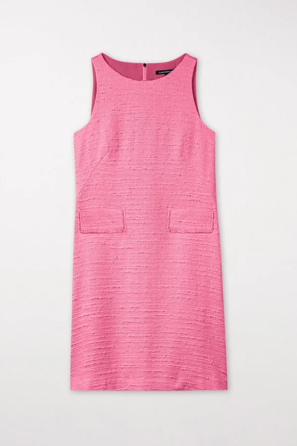 Kleider-LUISA CERANO Shiftdress In Tweed-Optik