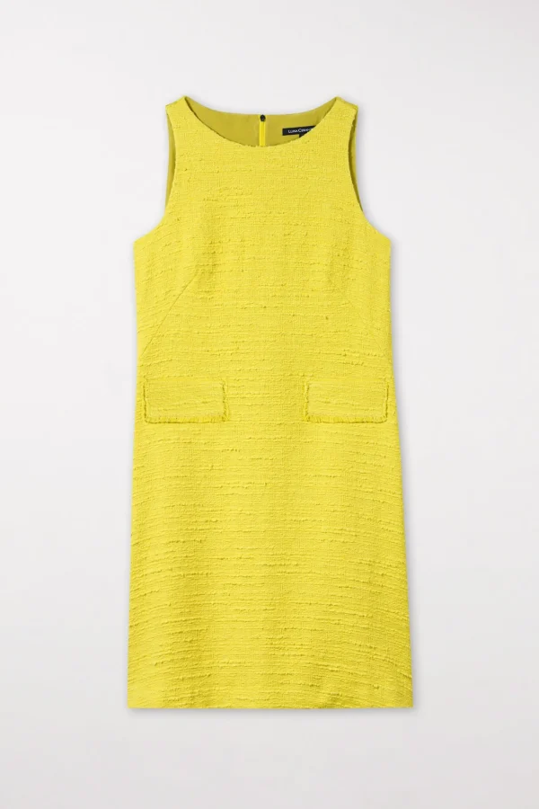 Kleider-LUISA CERANO Shiftdress In Tweed-Optik