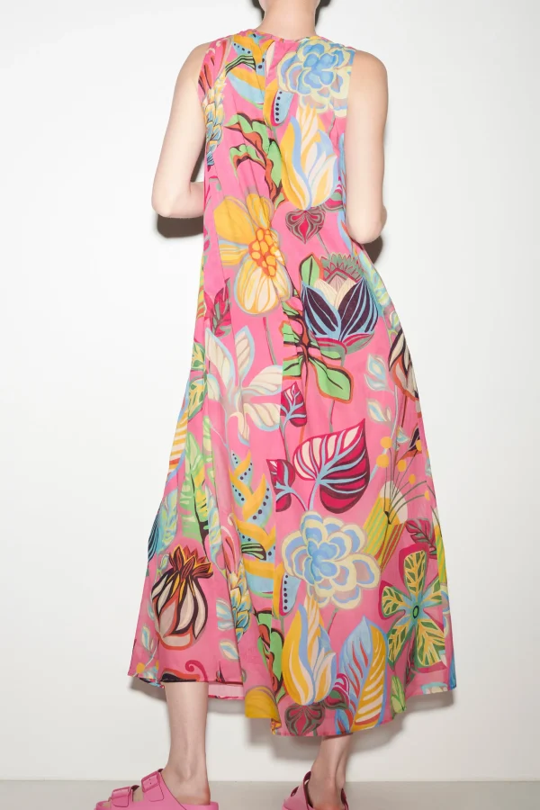 Kleider-LUISA CERANO Slipdress Mit Caribbean-Print