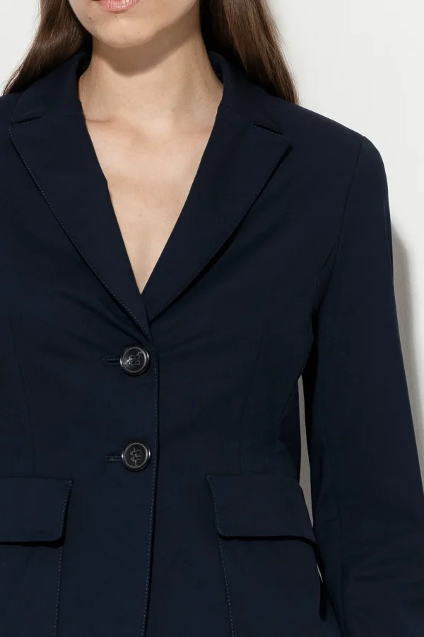 Sets | Jacken & Mäntel-LUISA CERANO Softshell-Blazer midnight blue
