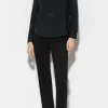 Blusen-LUISA CERANO Softshell-Hemdbluse black