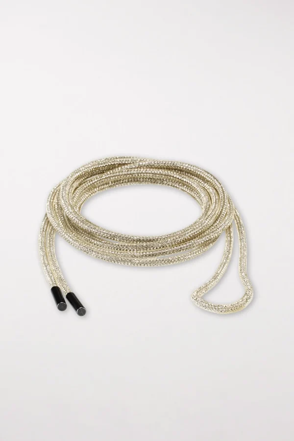 Accessoires-LUISA CERANO Strass-Gürtel