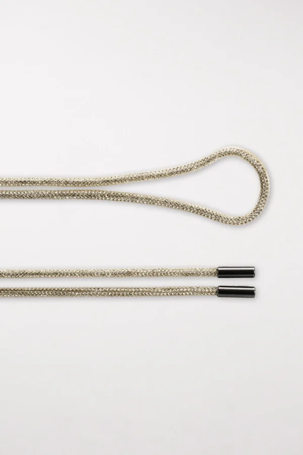 Accessoires-LUISA CERANO Strass-Gürtel