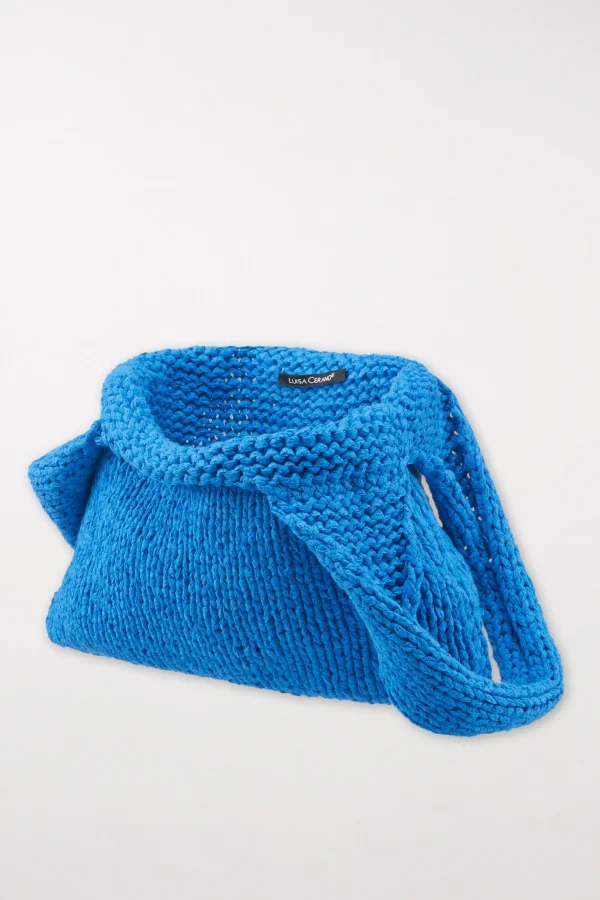 Accessoires-LUISA CERANO Strickbeutel Aus Baumwoll-Mix