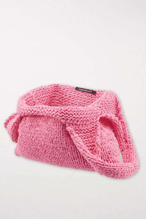 Accessoires-LUISA CERANO Strickbeutel Aus Baumwoll-Mix