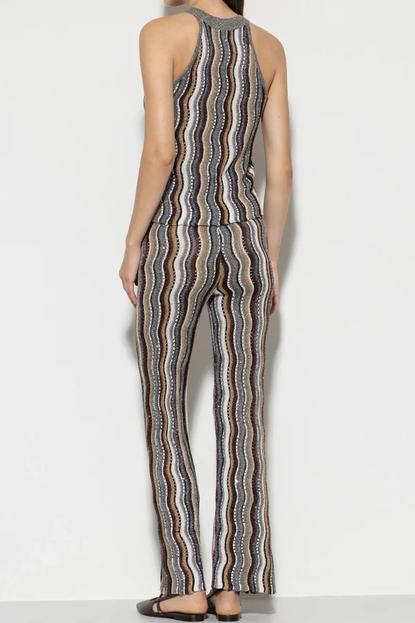 Sets | Strick-LUISA CERANO Strickhose Mit Fancy-Stripe multi