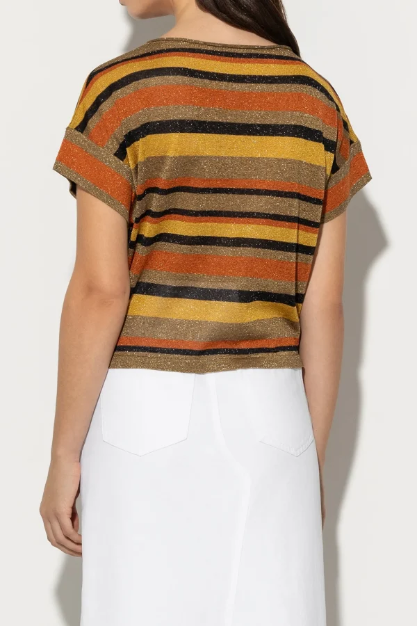 Strick-LUISA CERANO Strickshirt Mit Glanzeffekt multi