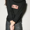 Shirts & Tops-LUISA CERANO Sweater Mit Modigliani-Print black