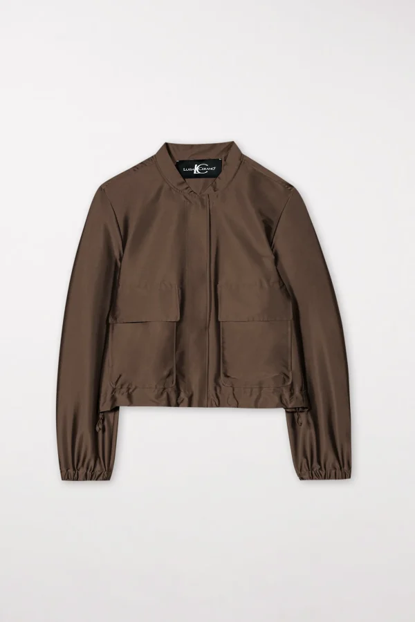 Jacken & Mäntel | Sets-LUISA CERANO Taft-Blouson