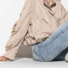 Jacken & Mäntel-LUISA CERANO Taft-Outdoorjacke cashew