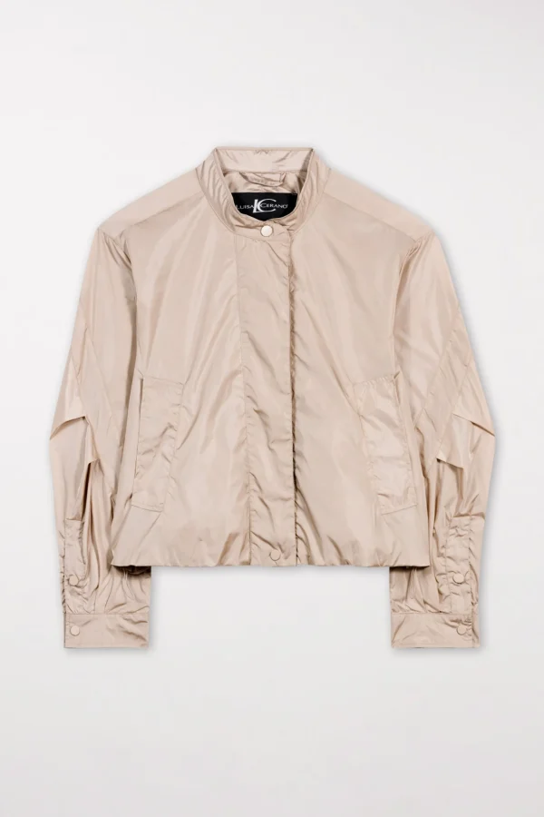 Jacken & Mäntel-LUISA CERANO Taft-Outdoorjacke cashew