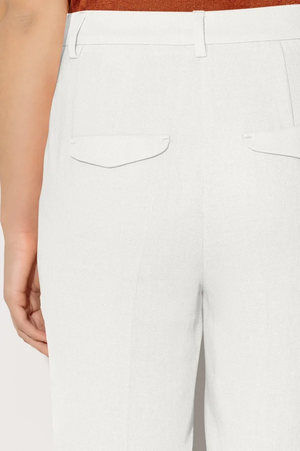 Hosen | Sets-LUISA CERANO Tapered-Pants Aus Leinen-Mix