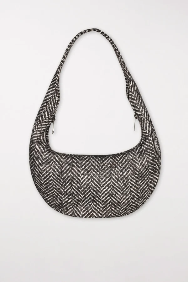 Accessoires-LUISA CERANO Tasche Aus Fischgrat-Tweed multi