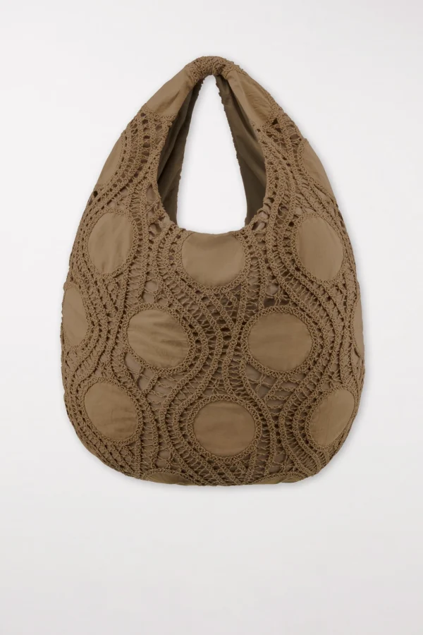 Accessoires-LUISA CERANO Tasche In Crochet-Optik