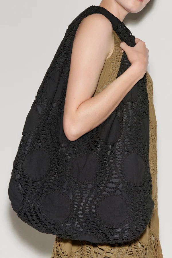 Accessoires-LUISA CERANO Tasche In Crochet-Optik
