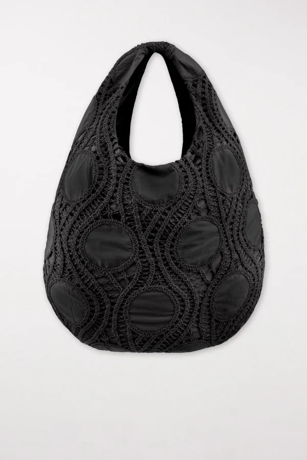 Accessoires-LUISA CERANO Tasche In Crochet-Optik