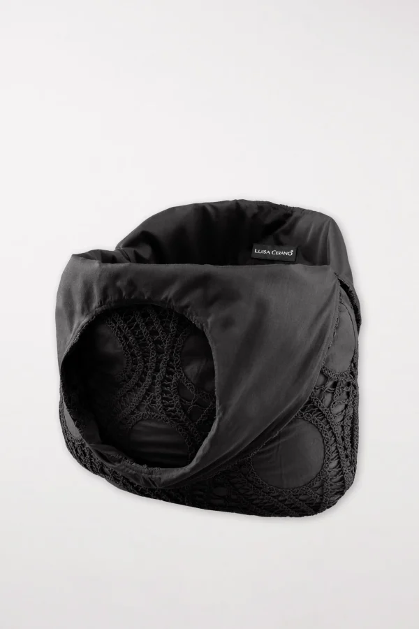 Accessoires-LUISA CERANO Tasche In Crochet-Optik