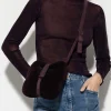 Accessoires-LUISA CERANO Tasche In Felloptik burgundy