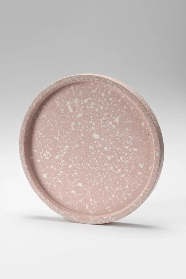 Accessoires-LUISA CERANO Terazzo-Schale (grande) faded lavender