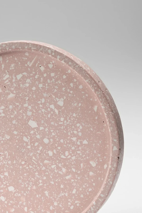 Accessoires-LUISA CERANO Terazzo-Schale (grande) faded lavender