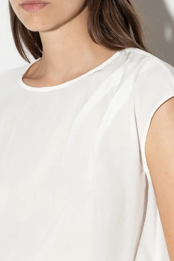 Blusen-LUISA CERANO Top Aus Techno-Seide