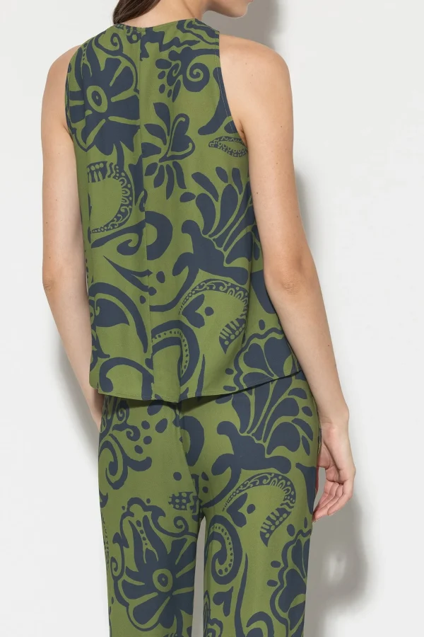 Sets | Shirts & Tops-LUISA CERANO Top Mit Flower-Print multi