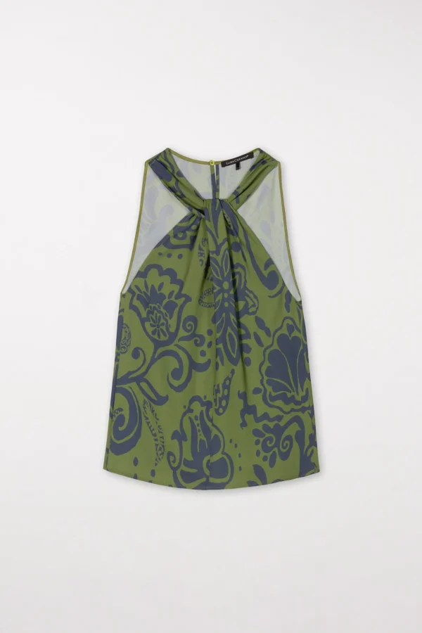 Sets | Shirts & Tops-LUISA CERANO Top Mit Flower-Print multi