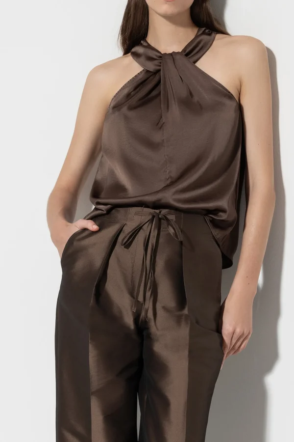 Sets | Shirts & Tops-LUISA CERANO Top Mit Knotendetail