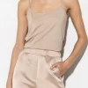 Shirts & Tops-LUISA CERANO Top Mit Spaghettiträgern cashew