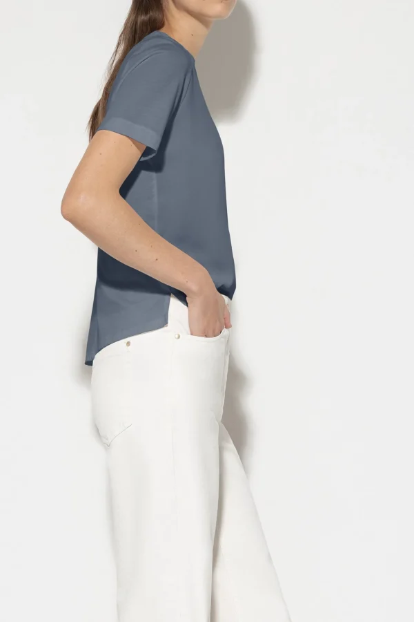Shirts & Tops-LUISA CERANO T-Shirt Aus Seiden-Mix