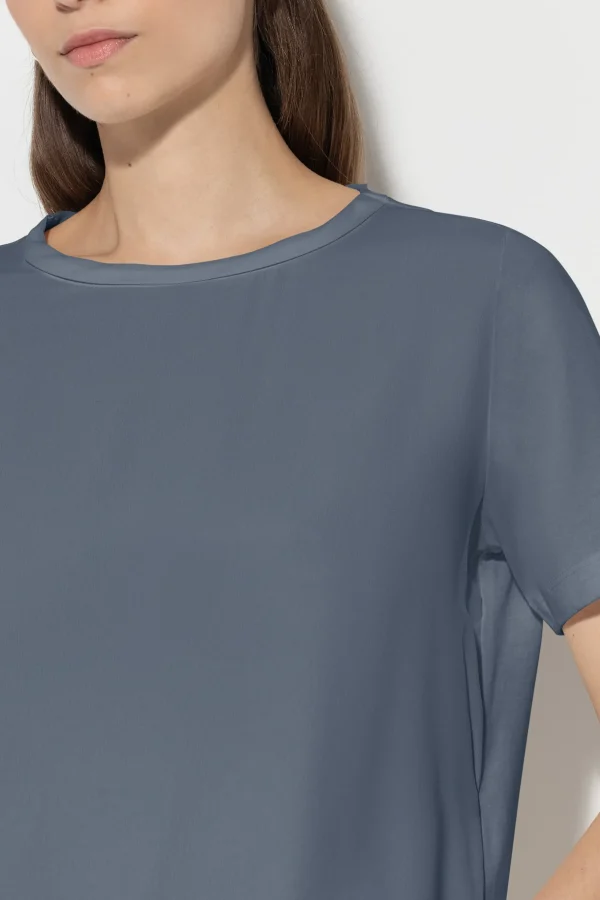Shirts & Tops-LUISA CERANO T-Shirt Aus Seiden-Mix
