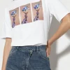 Shirts & Tops-LUISA CERANO T-Shirt Mit Print-Motiv white