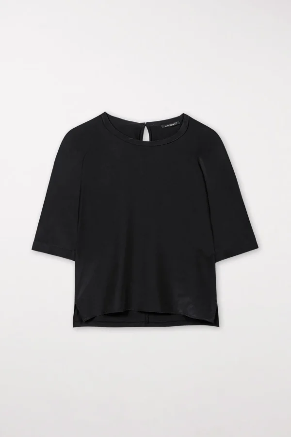 Shirts & Tops-LUISA CERANO T-Shirt Mit Rücken-Patch