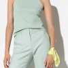 Accessoires-LUISA CERANO Tuch Aus Techno-Seide lime