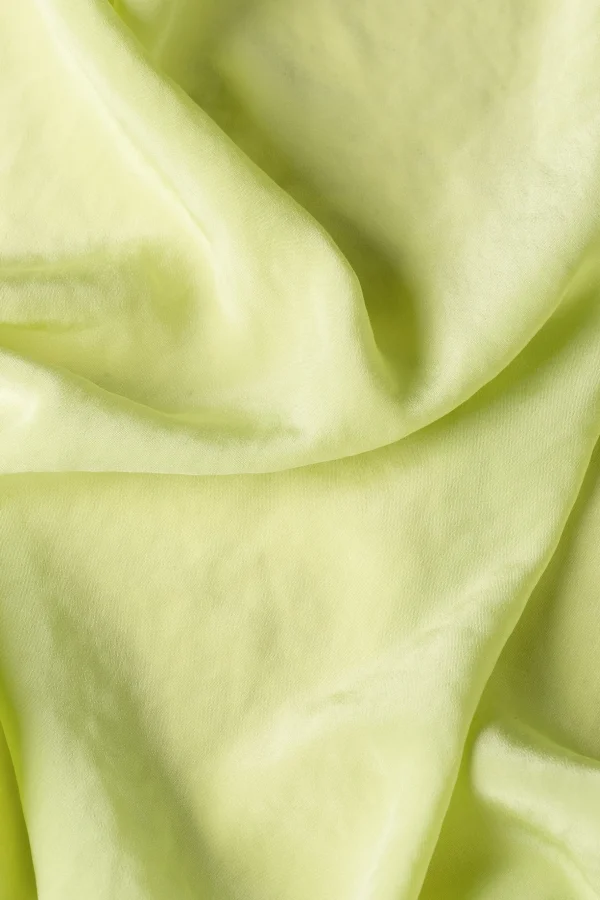 Accessoires-LUISA CERANO Tuch Aus Techno-Seide lime