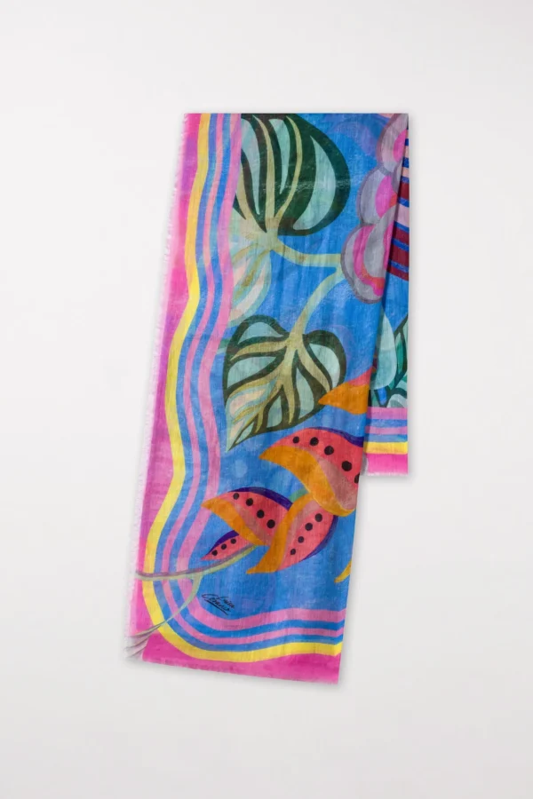 Accessoires-LUISA CERANO Tuch Mit Caribbean-Print