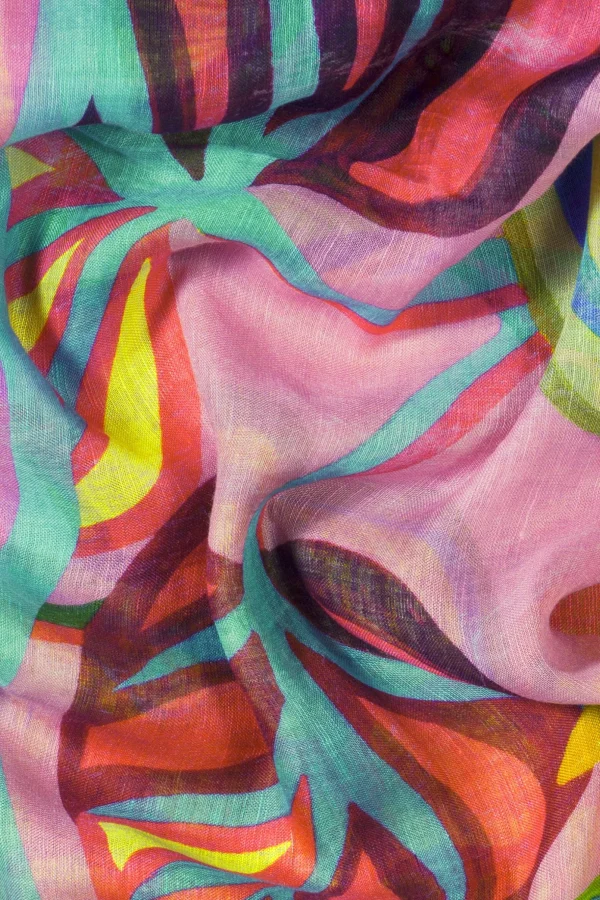 Accessoires-LUISA CERANO Tuch Mit Caribbean-Print