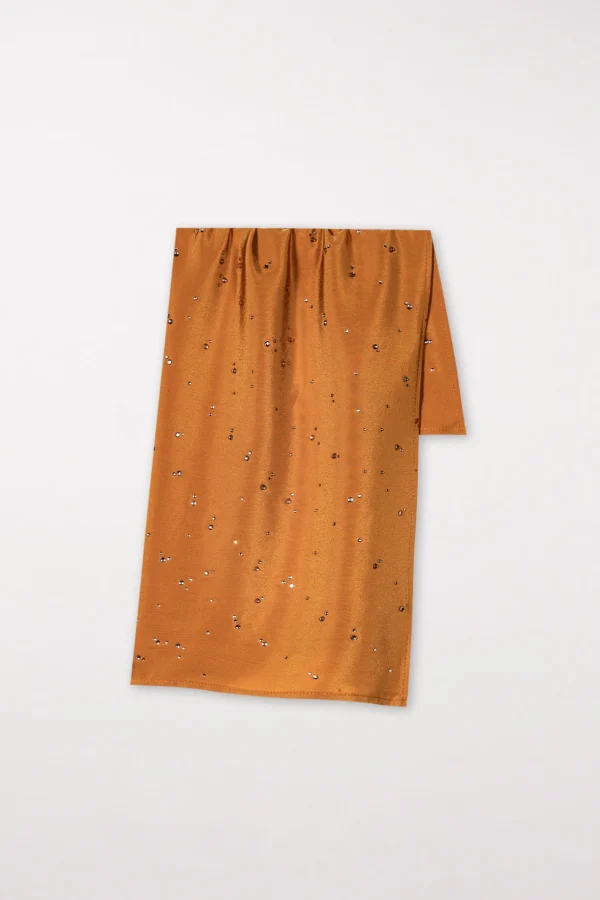 Accessoires-LUISA CERANO Tuch Mit Glitzersteinen