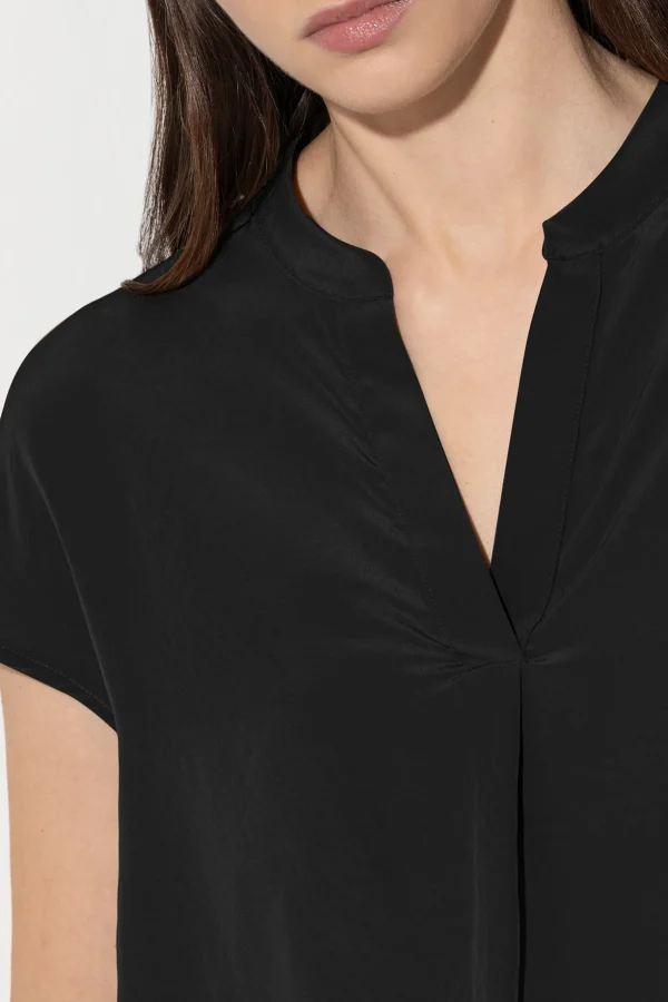 Blusen-LUISA CERANO Tunika Mit Poloblende