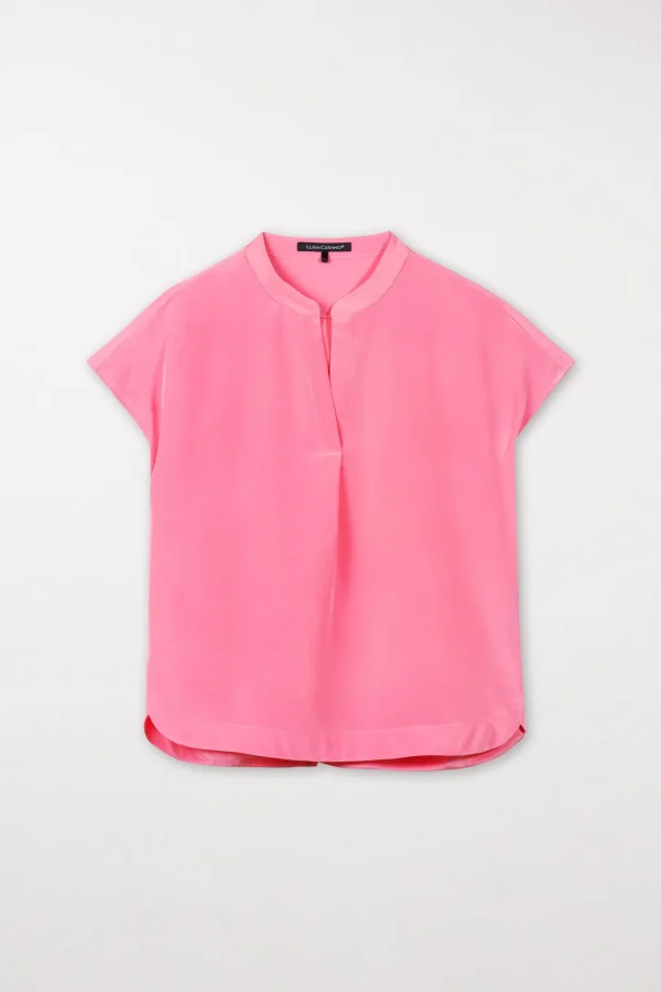 Blusen-LUISA CERANO Tunika Mit Poloblende