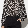 Blusen-LUISA CERANO Tunikabluse Mit Animal-Print the animal camouflage print