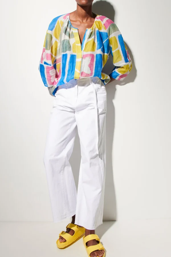 Blusen-LUISA CERANO Tunikabluse Mit Ethnic-Print