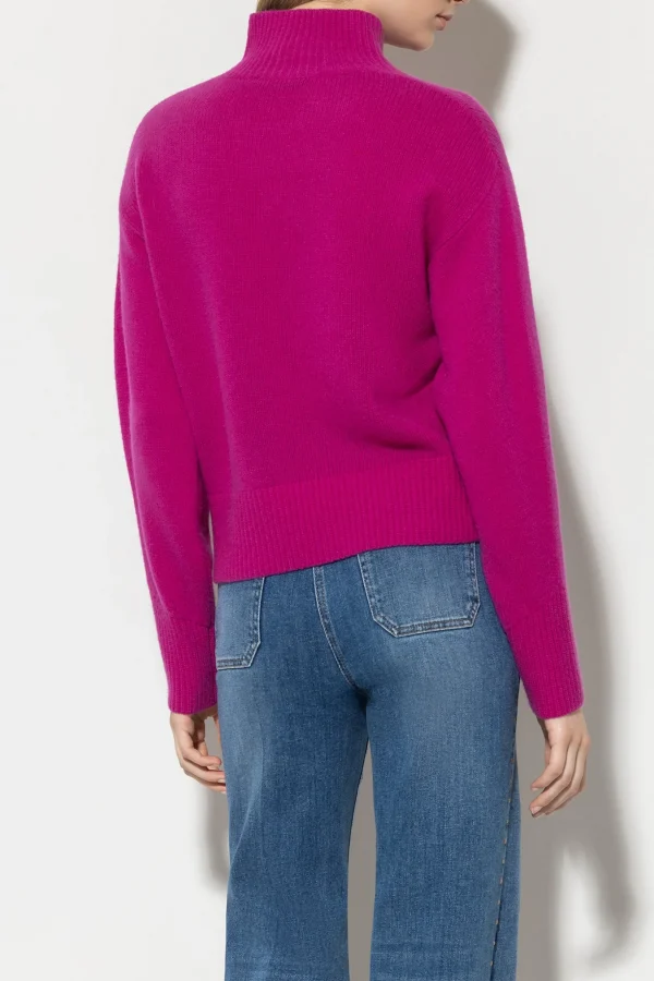 Strick-LUISA CERANO Turtleneck Aus Kaschmir-Mix