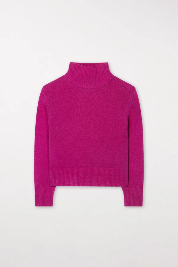 Strick-LUISA CERANO Turtleneck Aus Kaschmir-Mix