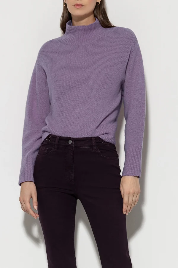 Strick-LUISA CERANO Turtleneck Aus Kaschmir-Mix