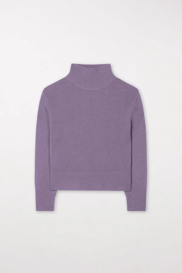Strick-LUISA CERANO Turtleneck Aus Kaschmir-Mix