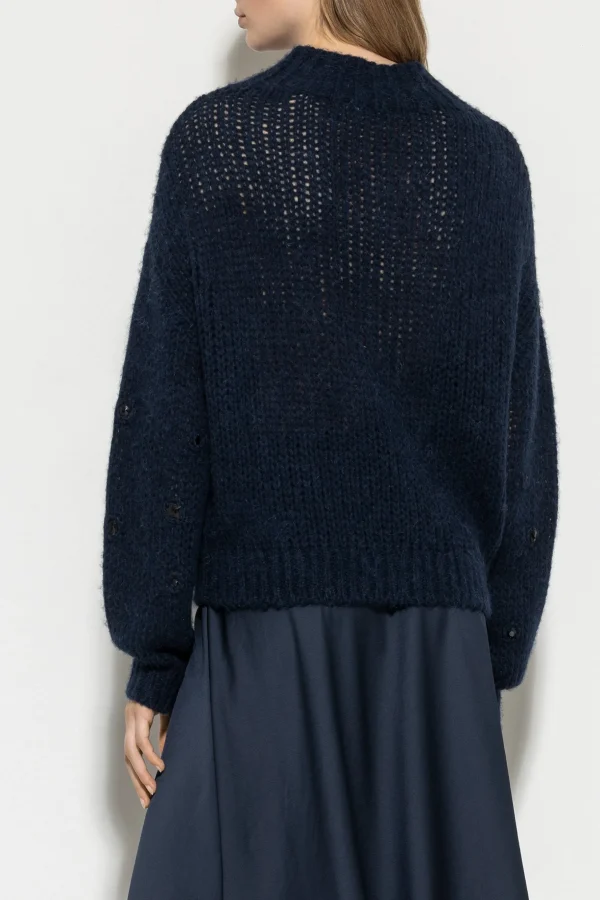 Strick-LUISA CERANO Turtleneck Aus Woll-Mix