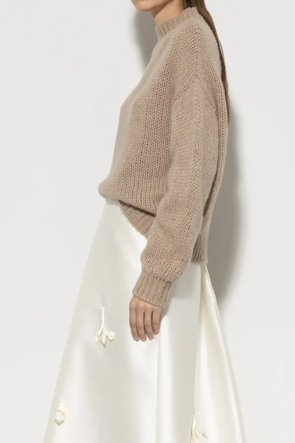 Strick-LUISA CERANO Turtleneck Aus Woll-Mix
